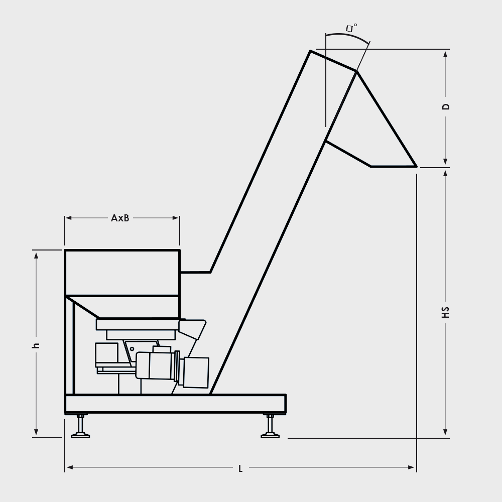 Elevatore-con-Alimentatore-lineare-ALNL ELEVATORI A PALETTE disegno tecnico